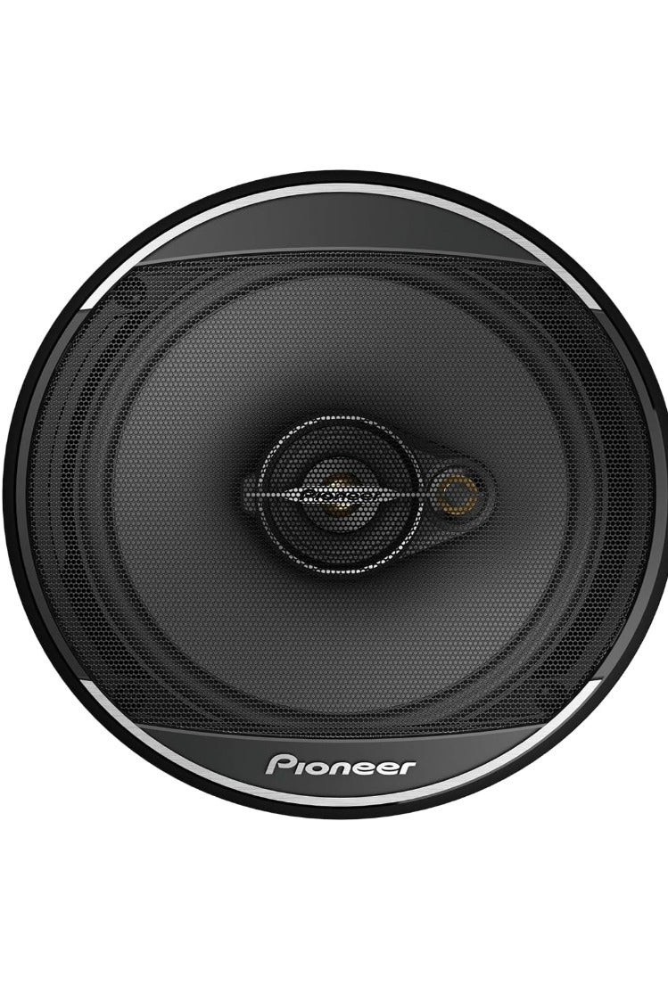 Pioneer TS-A1678S 320W Max/70W RMS 3-Way Speaker with Adapter, 6.5-Inch Diameter, Black - Image 1