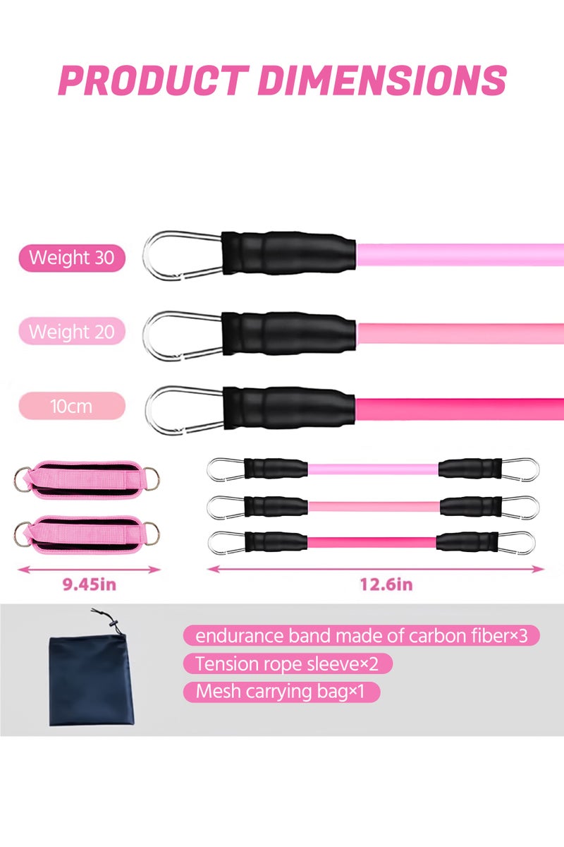 DURKU Strength Training Rig for Ankle Resistance Bands,Cuffs for Leg and Booty Workouts,Fitness Equipment for Kickbacks and Hip Training,Lift Women with Exercise Bands - Image 2