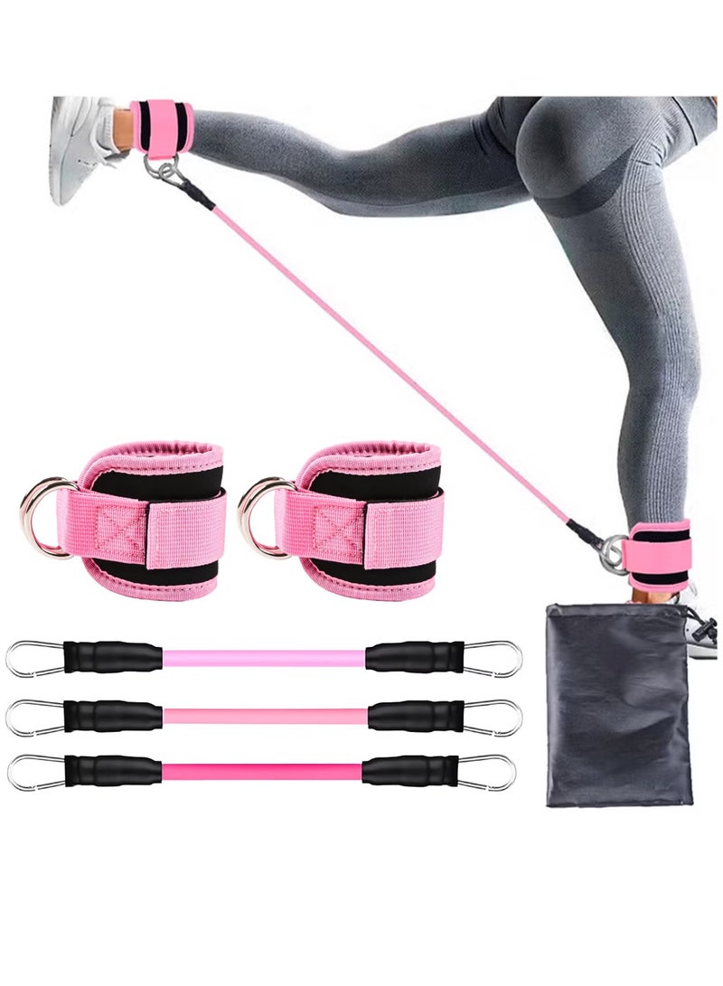 DURKU Strength Training Rig for Ankle Resistance Bands,Cuffs for Leg and Booty Workouts,Fitness Equipment for Kickbacks and Hip Training,Lift Women with Exercise Bands - Image 1