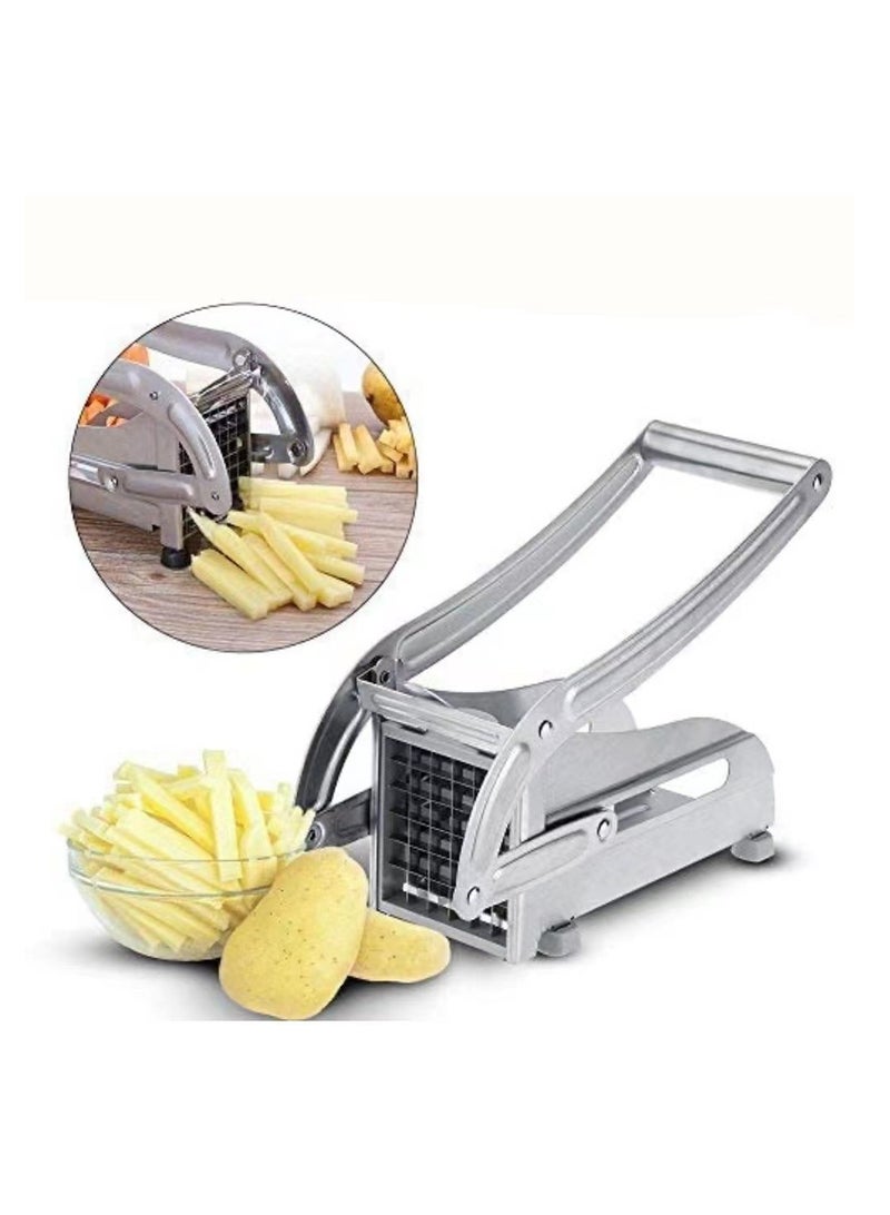 general Potato cutter Multifunctional stainless steel cucumber cutter Household kitchen cutter French fry machine - Image 1