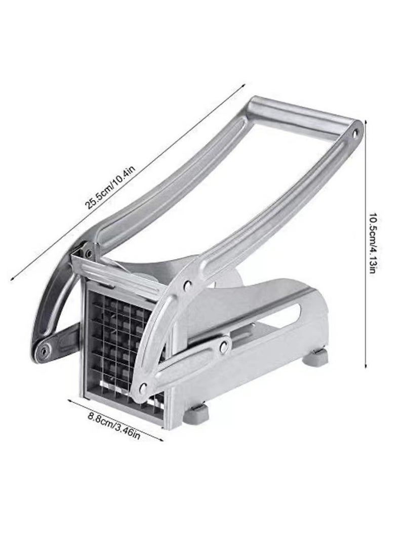 general Potato cutter Multifunctional stainless steel cucumber cutter Household kitchen cutter French fry machine - Image 4