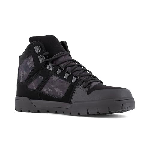 DC Shoes DC Work Men's Pure Work Black Camo Composite Toe Boots - Image 1