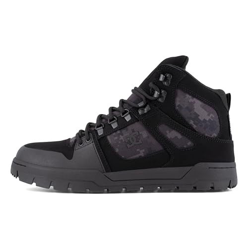 DC Shoes DC Work Men's Pure Work Black Camo Composite Toe Boots - Image 2