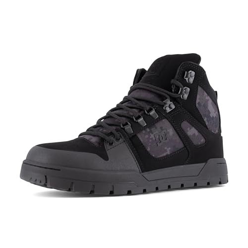 DC Shoes DC Work Men's Pure Work Black Camo Composite Toe Boots - Image 4