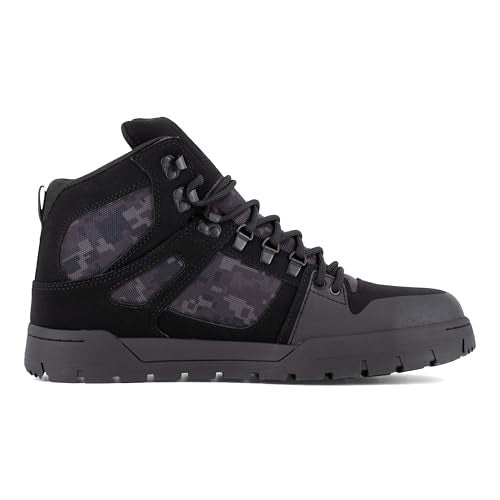 DC Shoes DC Work Men's Pure Work Black Camo Composite Toe Boots - Image 3