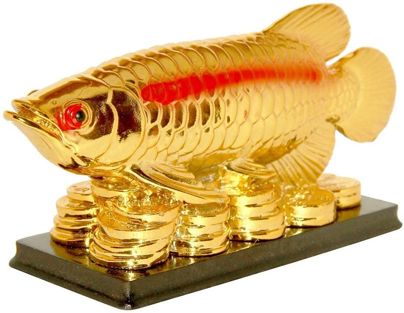 RIPE INDIA® Fengshui Arowana Fish for Abundant Wealth & Good Luck Showpiece - Image 2