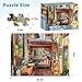 VOLUVOLU 500 Piece Puzzle for Adults Dog Jigsaw Puzzle Forest Cabin Jigsaw Puzzles 500 Pieces Birthday Party for Family Funny Puzzle for Adults Fun and Challenging Family Games 20515 in - Image 4