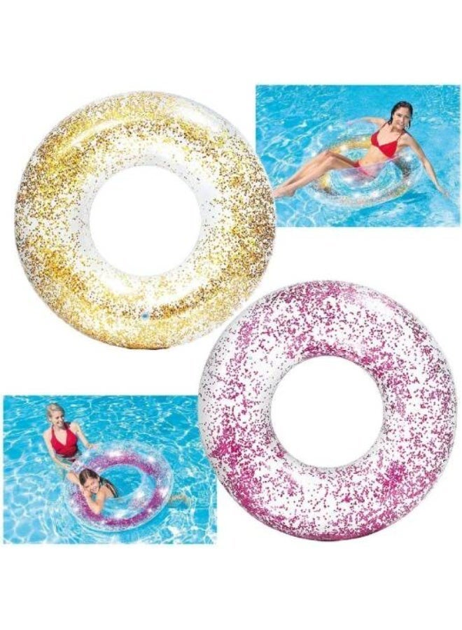 MT Glitter Swimming Ring  Assorted sizes - Image 2