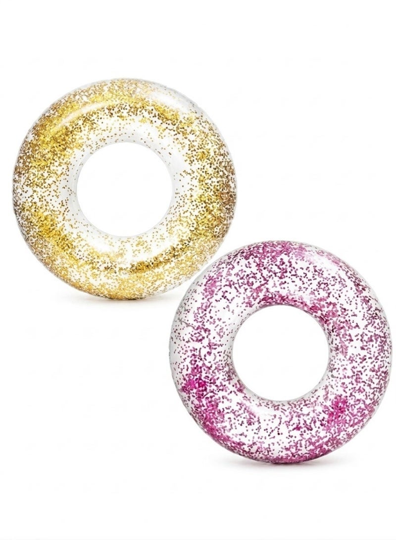 MT Glitter Swimming Ring  Assorted sizes - Image 1