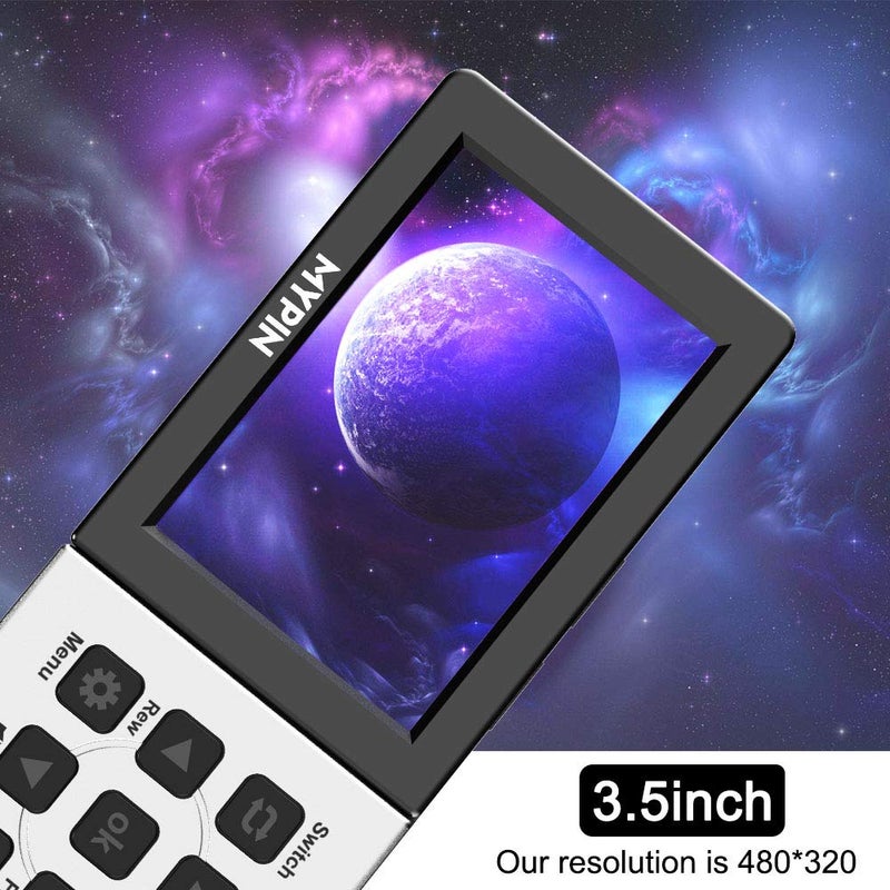 Mypin 1080P@60fps Capture Card with 3.5 Inch LCD and Remote Control, HDMI Video Recorder for PS4, Xbox One,LiveTV,DVR, Support Playback/Schedule Recording/Mic in(Without PC) - Image 4