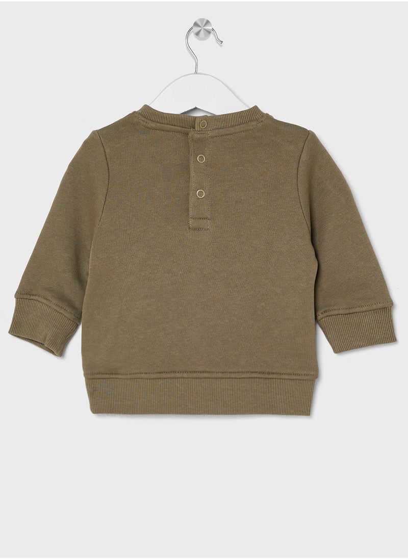 GUESS Kids Logo Detail T-Shirt Sets  - Image 3