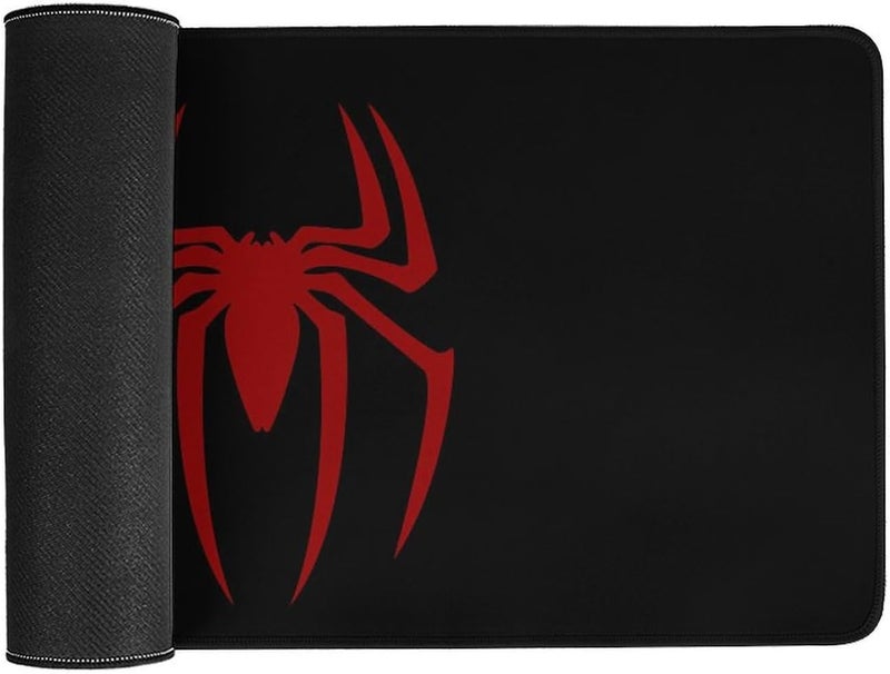 Keebik Gaming Mouse Pad, Spider Black Pattern Mouse Pad Large Extended Computer Mouse Mat Keyboard Full Desk Mousepad for Gaming, Office, Home 11.8x31.5Inch - Image 3