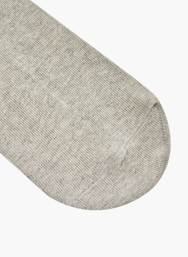 Kappa Textured Non Terry Crew Length Socks - Set of 3