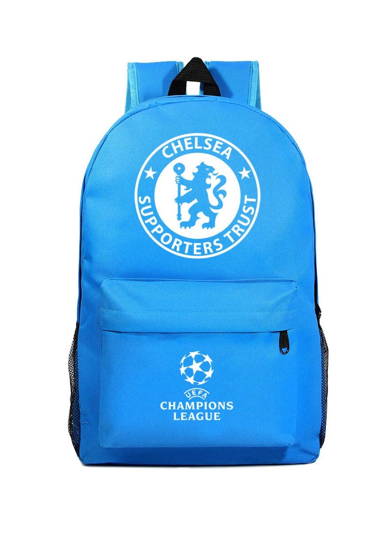 Champions League Printed Youth Large Capacity Men's and Women's Shoulders