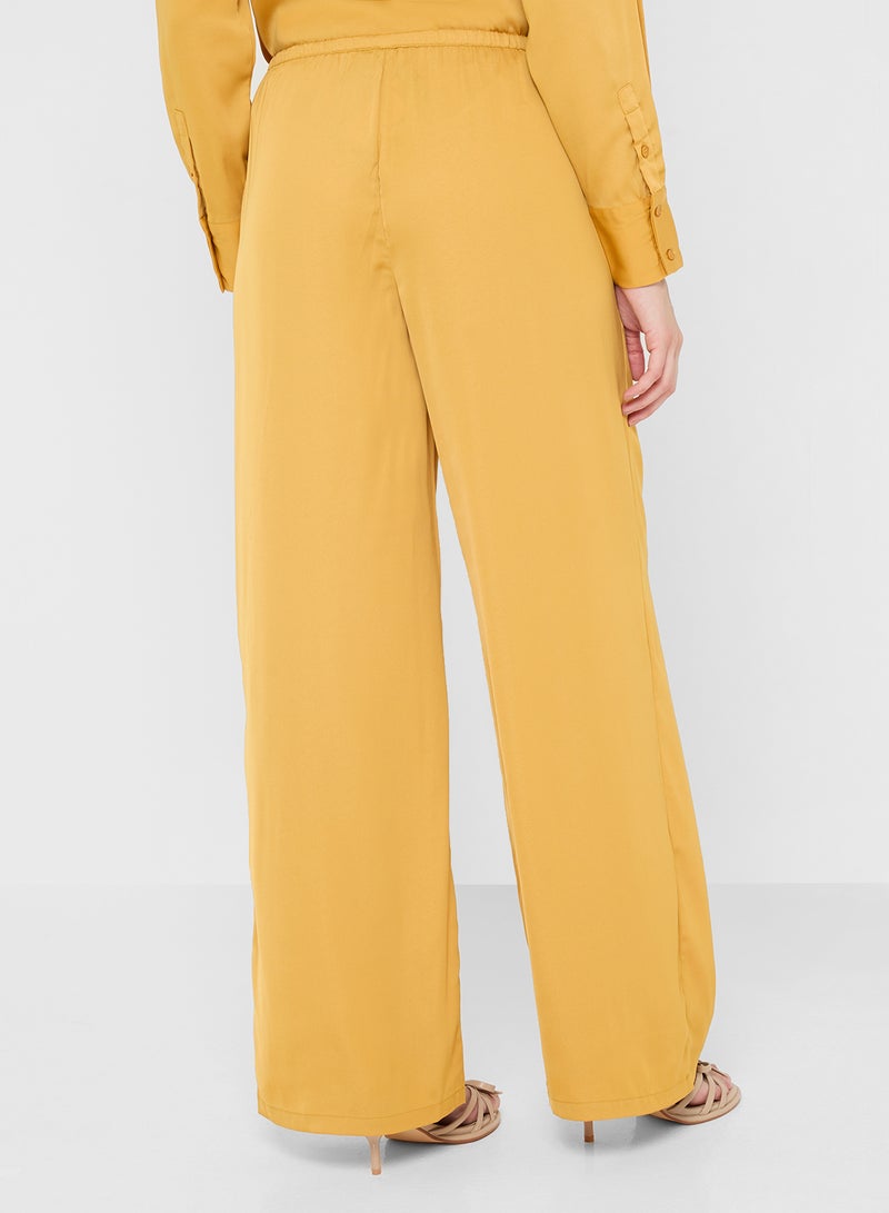 فيرو مودا بنطلون واسع بخصر عالٍ من ليو - Image 2