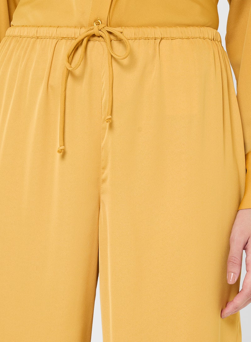 فيرو مودا بنطلون واسع بخصر عالٍ من ليو - Image 3