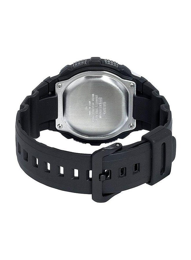 كاسيو ساعة يد رقمية ومقاومة للماء طراز AE-2000W-1BVDF - مقاس 52 مم - لون أسود رجال - Image 2