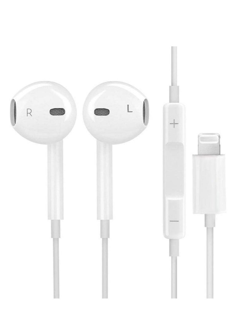 For iPhone X 8 7 Plus Bluetooth Earphones Wired Headset - Image 1