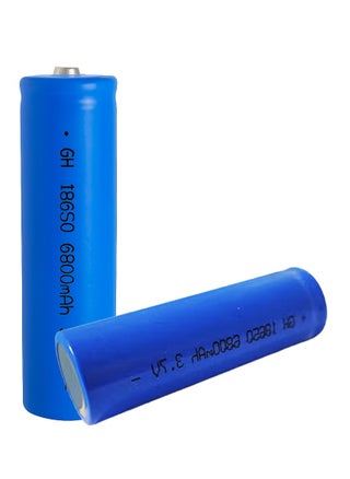 Battery 1pc 3.7V Blue 6800MAH