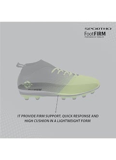 Nivia Ashtang Football Studs | 8 UK/ 9 US / 42 EU | Synthetic Leather | Moulded Insole | Minimal Water Absorption/Water Proof  - Image 5