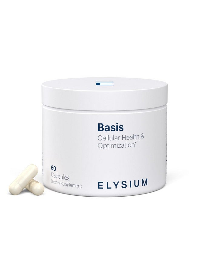 ELYSIUM Basis NAD Plus Supplement 30 Servings - with Nicotinamide Riboside 250mg and Pterostilbene 50mg - Healthy Aging Supplement & Cellular Energy - Image 1
