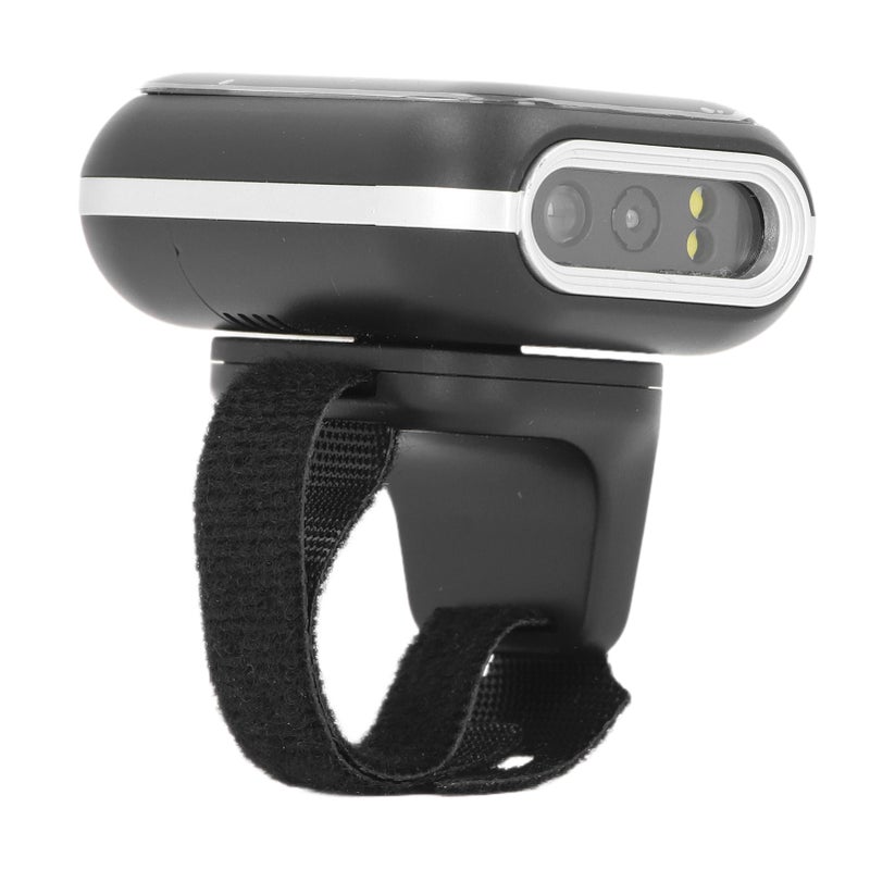 Ring Barcode Scanner 2.4G Wireless Bluetooth 2D Code Reader Wearable Finger Barcode Scanning Tool - Image 3