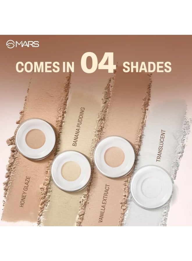 مارس بودرة تثبيت سائبة من مارس "بورن تو بيك" للتحكم في الزيوت، لمسة نهائية غير لامعة (٨ غرام) (لون العسل) | فائقة النعومة وخفيفة الوزن | تدوم طويلاً | مقاومة للتجاعيد | تُخفي المسام وتُنعم الخطوط الدقيقة - Image 5