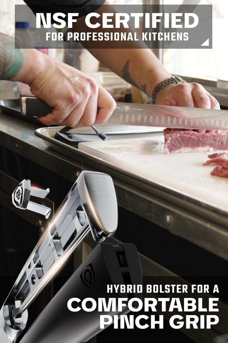 Dalstrong Slicing & Carving Knife - 12 inch - Vanquish Series - Forged High Carbon German Steel - POM Handle - Professional Kitchen Knife Gift - Razor Sharp Slicer Knife - NSF Certified - Image 4