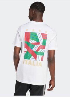 Adidas Italy Football Fan Graphic T-Shirt  - Image 3
