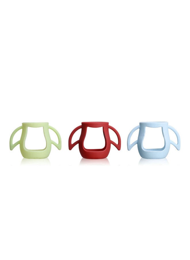 Adapt To Beiqi Milk Bottle Set Zhenbao Milk Bottle Set Pro Zhenbao Glass Milk Bottle Protective Cover Adapt To Beiqi Baby Bottle-Color:Dark Red-Capacity:80ml - Image 5