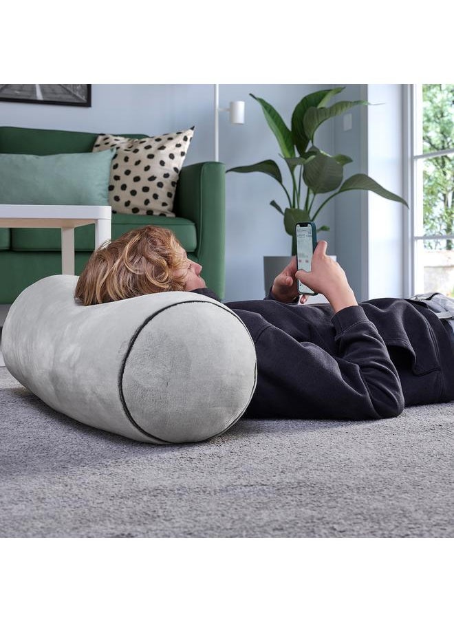 erorex Cushion, cylinder shaped/light grey, 80 cm  - Image 2