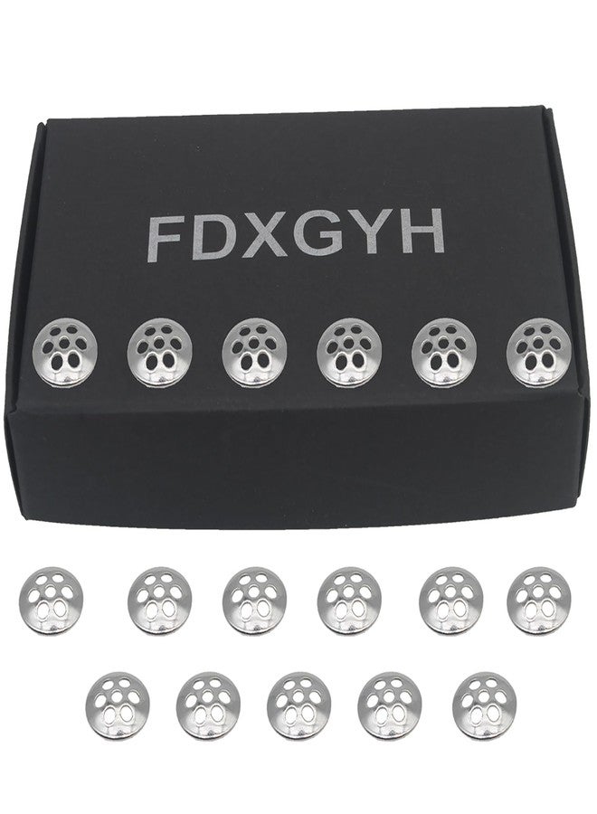 FDXGYH 20 قطعة من مرشحات شبكة الأنابيب المصنوعة من الفولاذ المقاوم للصدأ، مرشح صغير قابل لإعادة الاستخدام على شكل مقعر مع 7 فتحات على شكل قرص العسل بقطر 0.313 بوصة (8 مم). - Image 4