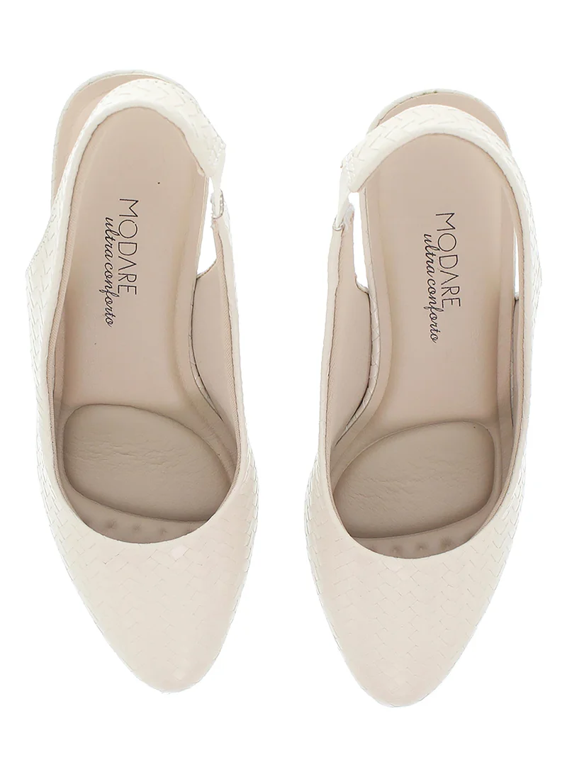 Modare Cream Modare Women’s Closed Toe Walking Shoes – Comfortable Everyday Footwear with Sleek Design for Women | Best Price UAE