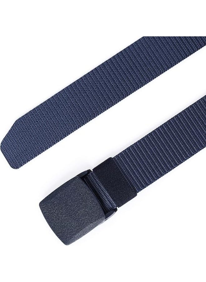 Heavy Duty Nylon Waist Belt Metal-free Belt Military Combat Training Waistband,blue - Image 5