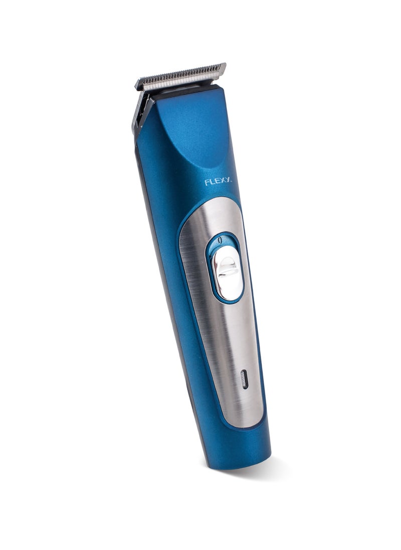 Flexy FLEXY Professional Hair Clipper - 5V 1000mA, 3W, Low Noise, Safe & Non-Invasive, Advanced Shaving System, Magic Stainless Steel Blades, 8-Hour Charge for 45-Min Cordless Use, USB Charging**  - Image 1