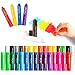 MayMoi Tempera Paint Sticks 30 Bright Colors Quick Drying Easy to Color and Washable Crayons for Teens and Students - Image 3
