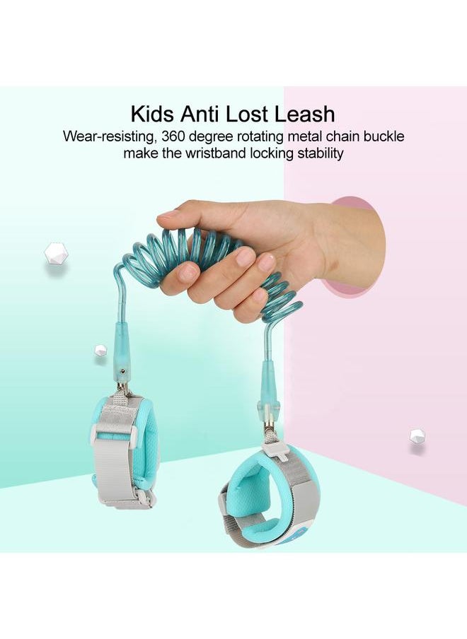 Thoraya MAMBABOBY 1.5M Baby Kids Anti Lost Wrist Leash with Safety Key Lock Toddler Harness (Green)  - Image 5