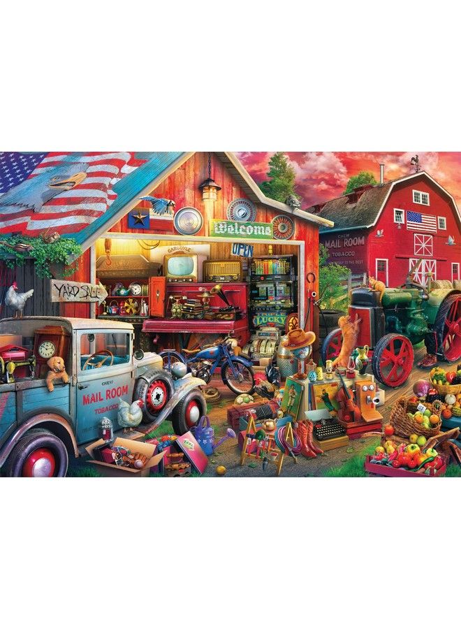Buffalo Games Country Life Antique Barn 500 Piece Jigsaw Puzzle - Image 2