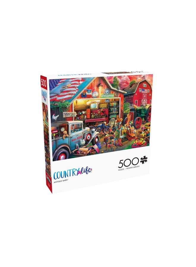 Buffalo Games Country Life Antique Barn 500 Piece Jigsaw Puzzle - Image 4