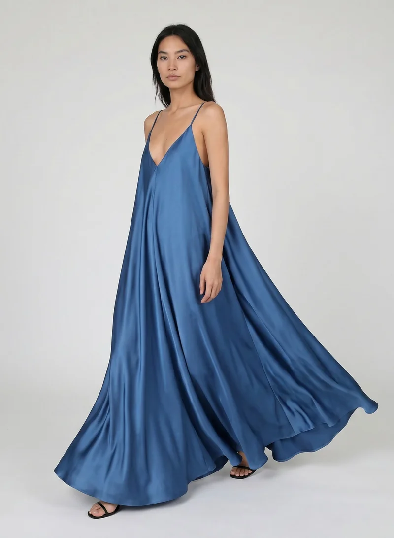 Janara Jones  Ocean Mist Satin Mariella Dress for Women | Best Price UAE
