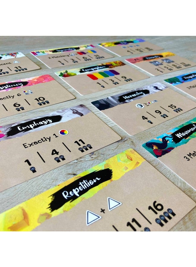 Board Games Canvas Board Game - Create Stunning Masterpieces! Art Competition and Puzzle Game for Kids & Adults, Ages 14+, 1-5 Players, 30 Minute Playtime, Made by R2i Games  - Image 4