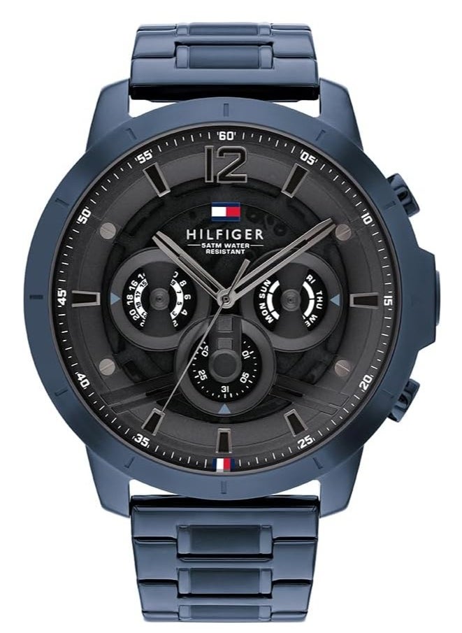 Tommy Hilfiger Plus Men's Stainless Steel Bracelet Watch 1710493 50mm  - Image 1