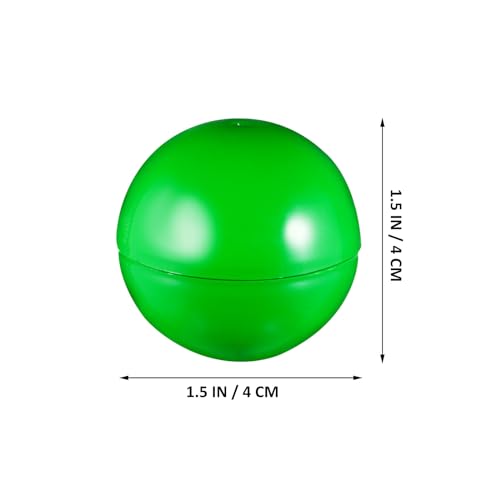 ERINGOGO 25pcs Hollow Plastic Balls Bright Colored Raffle Game Props for Parties Reusable Practical for Celebrations and Events Easy to Open for Notes - Image 2