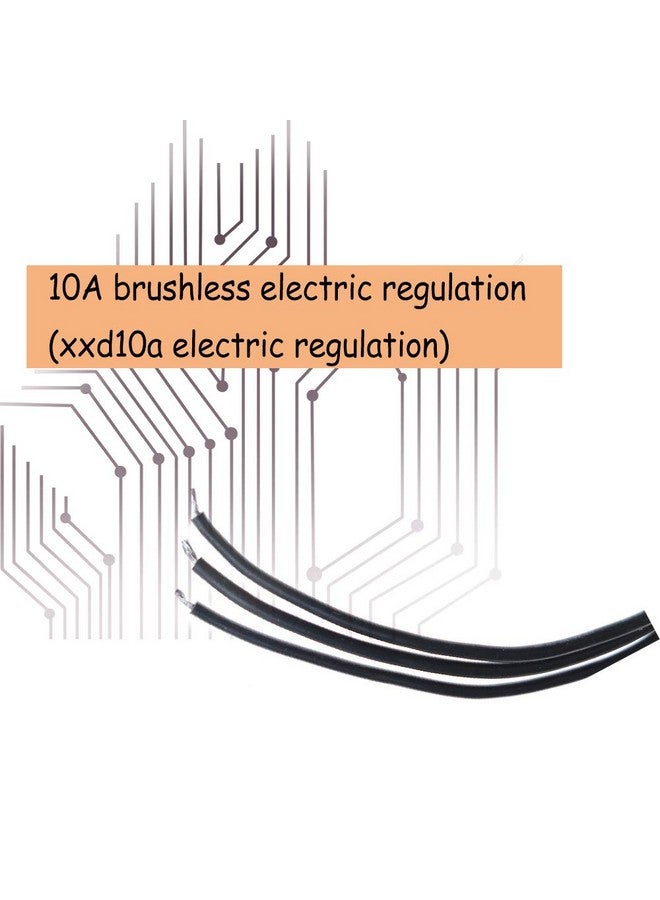 Acxico 1Pcs 10A Brushless Esc Speed Controller With 1A Bec For Rc Airplane - Image 3