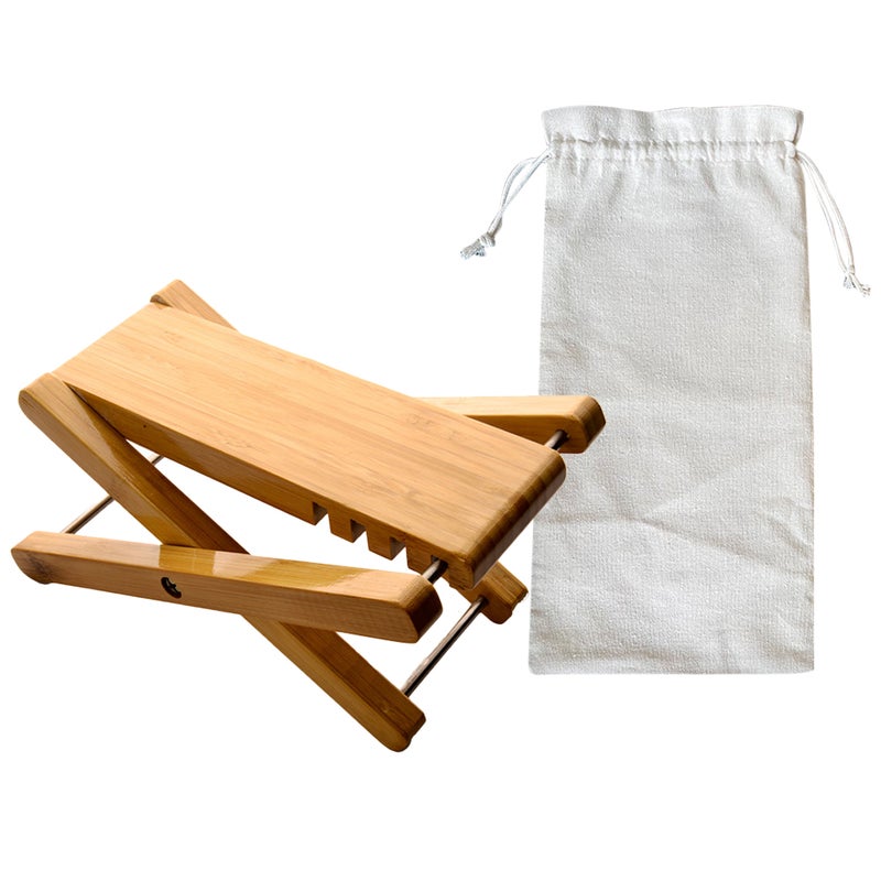 Foldable Guitar Stool Guitar Stool Portable Guitar Stool with Storage Bag - Image 2
