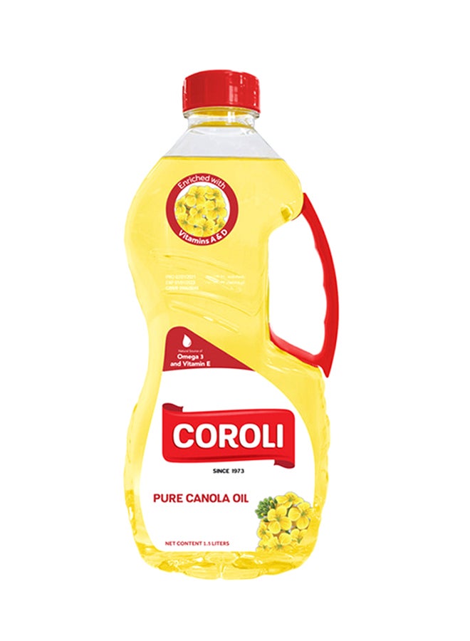 Coroli Pure Canola Oil 1.5L - Image 1