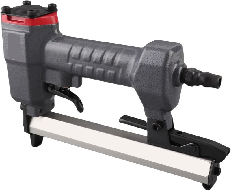 Pneumatic Brad Nailer, 100 Nails Capacity Air Nailer with Jam Clearing Technology Nail Stapler for Carpentry DIY Woodworking Projects - Image 1