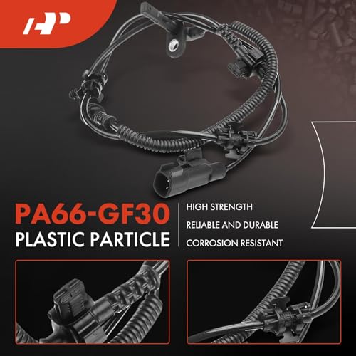 A-Premium ABS Wheel Speed Sensor Compatible with Chevrolet Models - Cruze 2016-2019 - Front Driver or Passenger Side, Replace# 42686717, 13473250 - Image 4