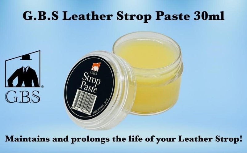 G.B.S Leather Stop Conditioning Paste Professional Sharpening Leather Balm, Pack of 2 - Image 2