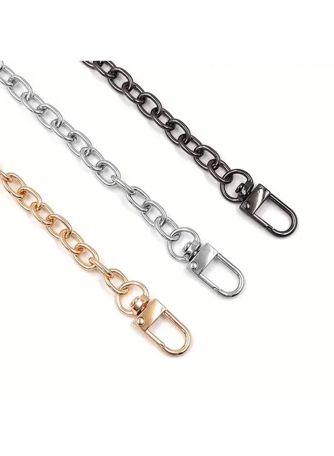 Golden 31 5 Inch Metal Bag Chain Strap Versatile Handbag Shoulder Crossbody Accessory - Image 4